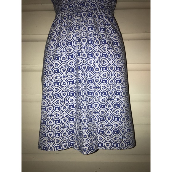 Vineyard Vines Cotton Blend Embroidered Sleeveless Shift Dress Size S - Picture 5 of 7